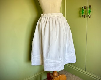 ヴィンテージアンティーク 1900年代 ホワイト ロング ティアード