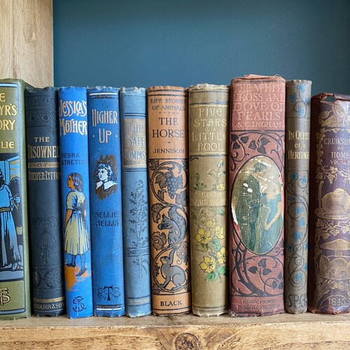 Victorian Edwardian Books Selection Available Etsy