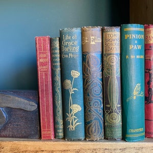Edwardian Dekorative Bücher - Auswahl verfügbar