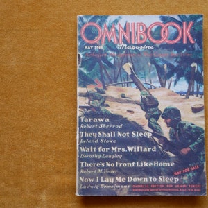 Omnibook Magazine May 1944 - Overseas Edition for Armed Forces