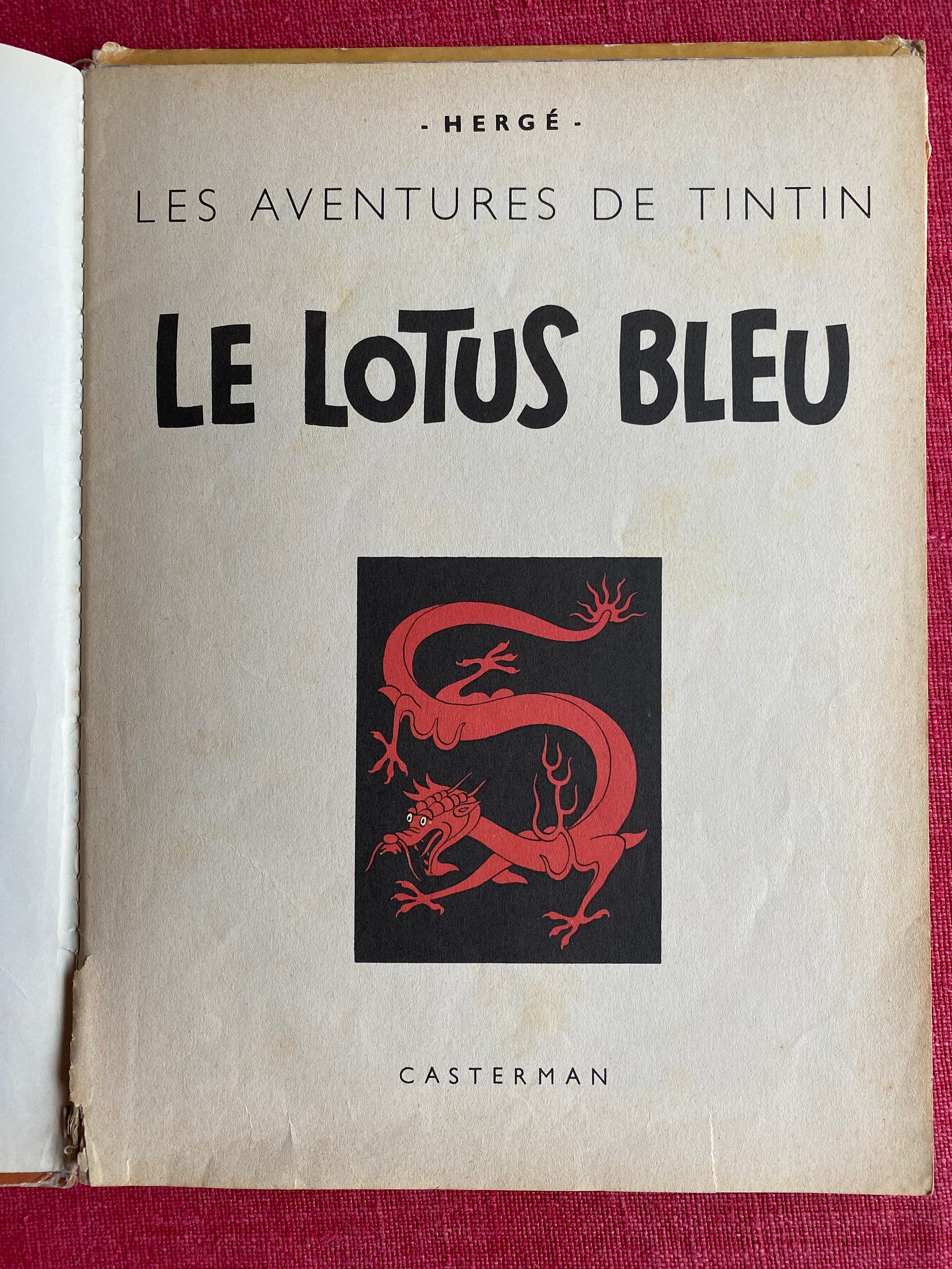 Puzzle Tintin Le Lotus Bleu - Grenier d'enfance