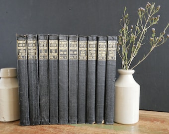 Las obras de Guy De Maupassant - En 10 volúmenes encuadernados de cuero