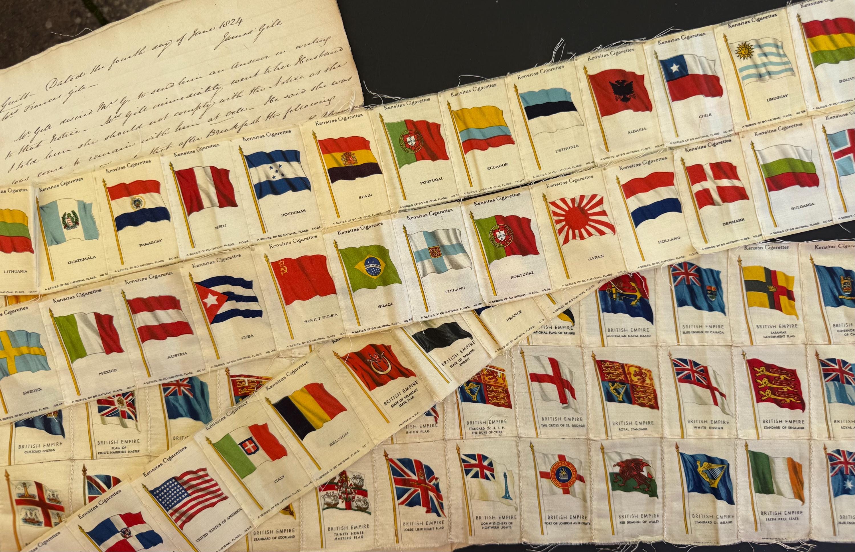 Cigarette Silk Flags - Etsy