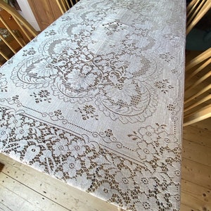Lace Effect Tablecloth