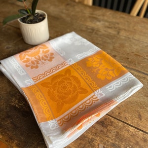 Vintage Damask Tablecloth