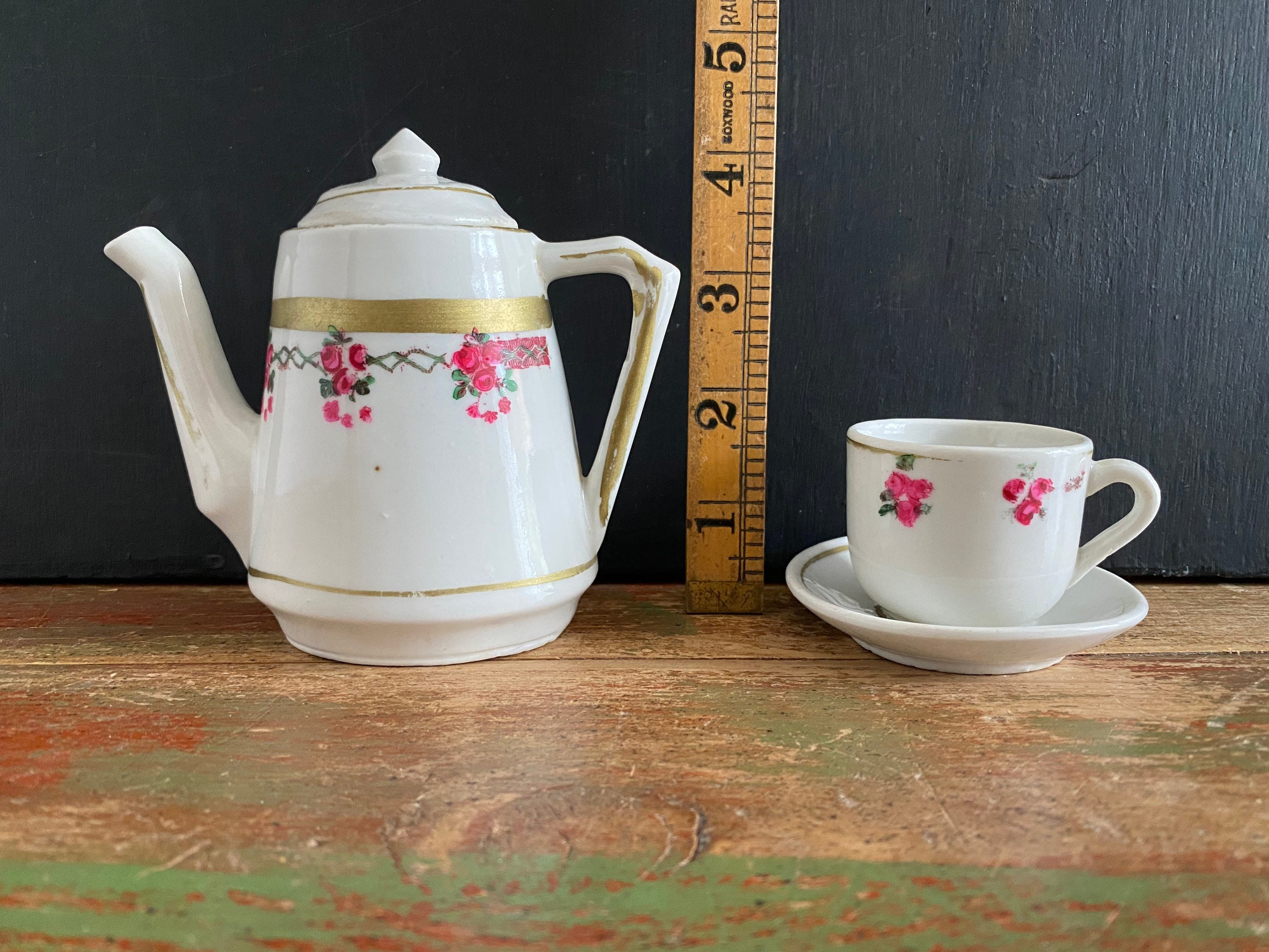 Vintage Tea set in Original Box Etsy