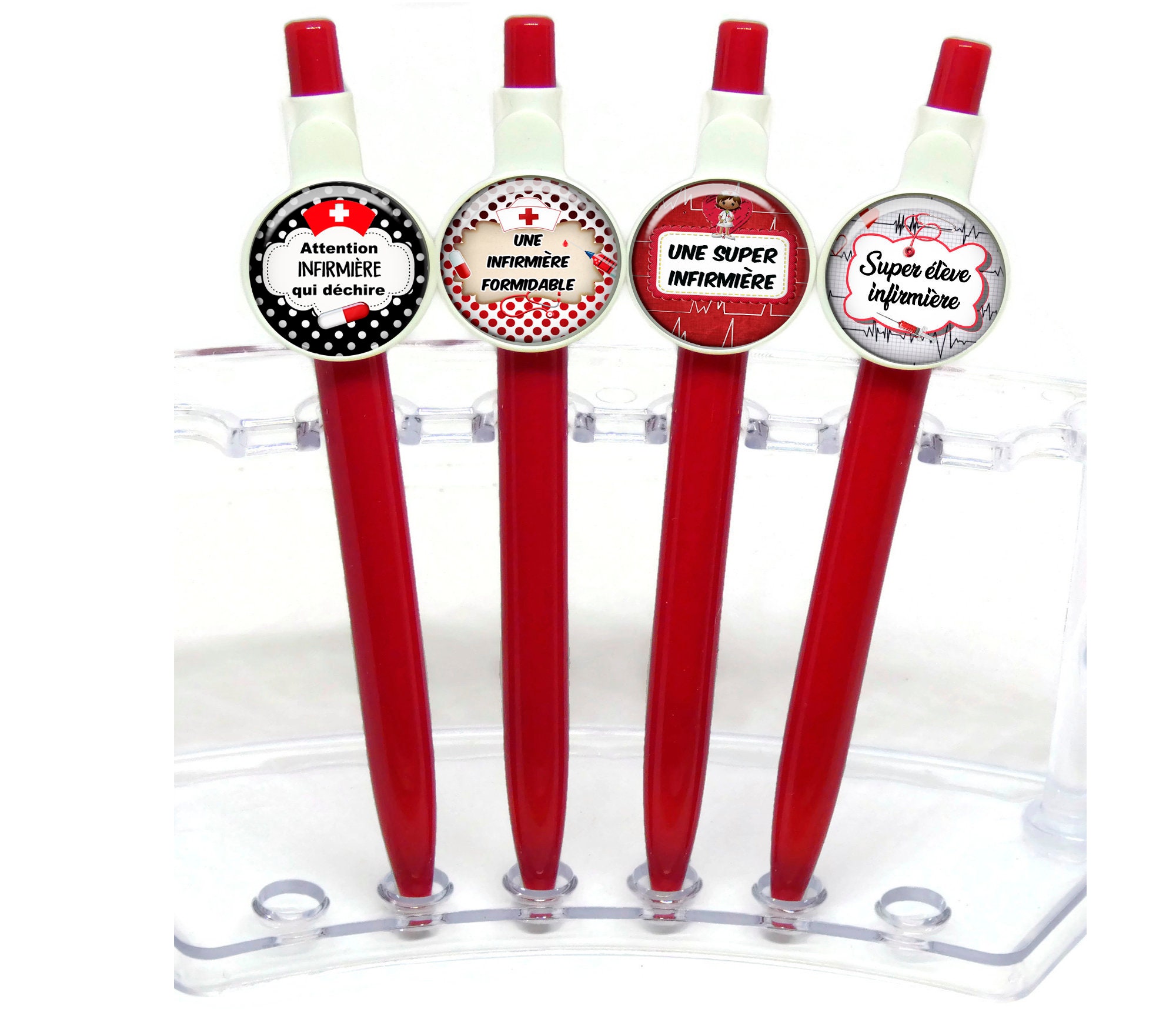 stylo Bille Infirmière, Cadeau Au Choix, Port Gratuit Pour La France