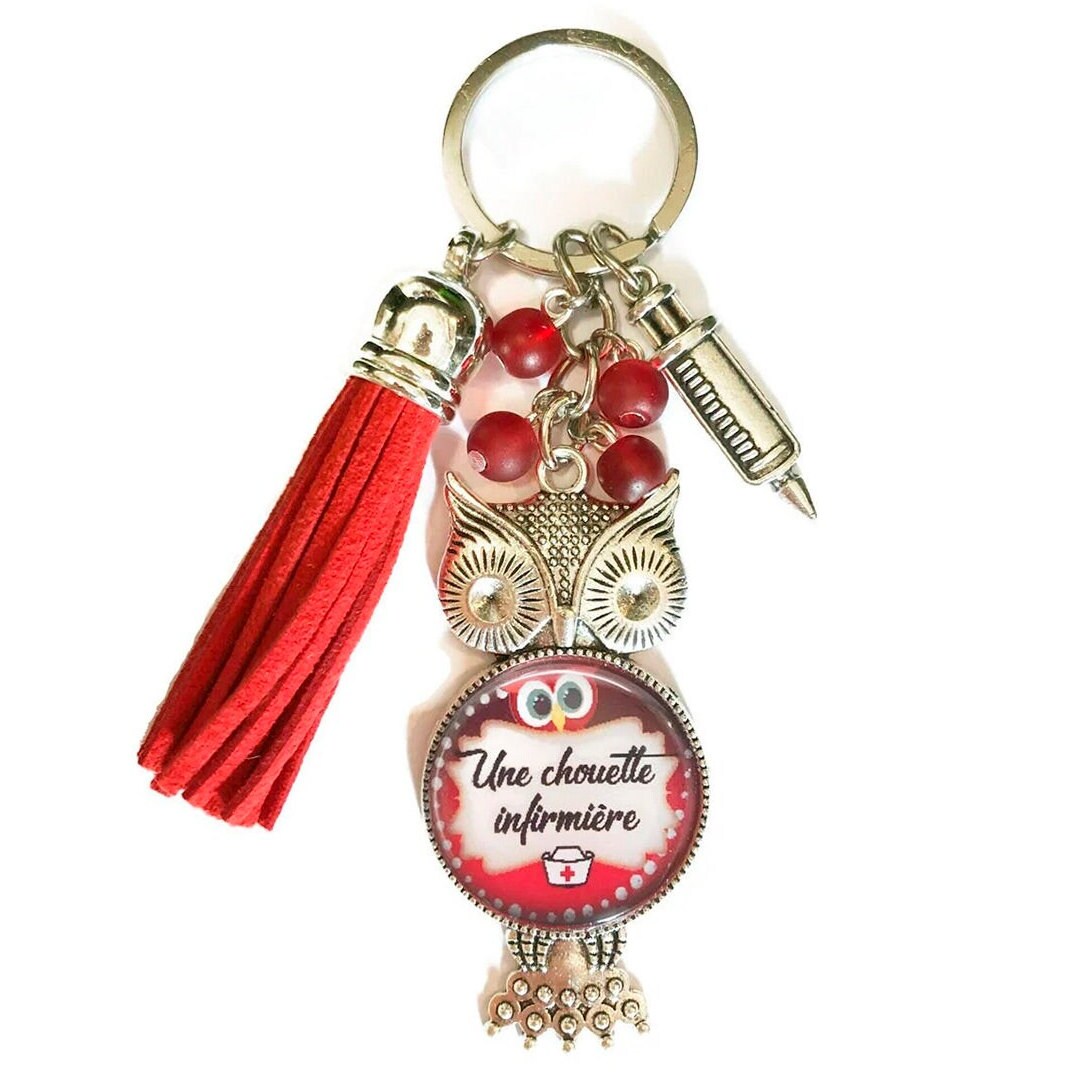 Nurse Key Ring, A Nice Nurse, Nurse Bag Charm, Colleague Gift Idea - Etsy