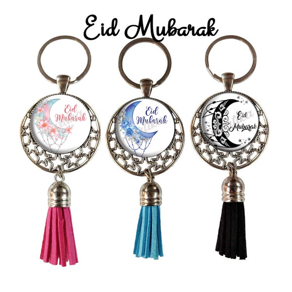 Portachiavi del cosmo lunare Eid Mubarak, idea regalo Eid Mubarak, idea regalo Ramadan