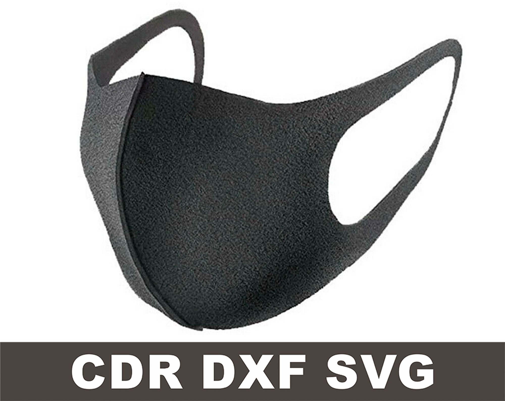 Download SVG pattern face mask washable dxf Reusable Face Mask ...