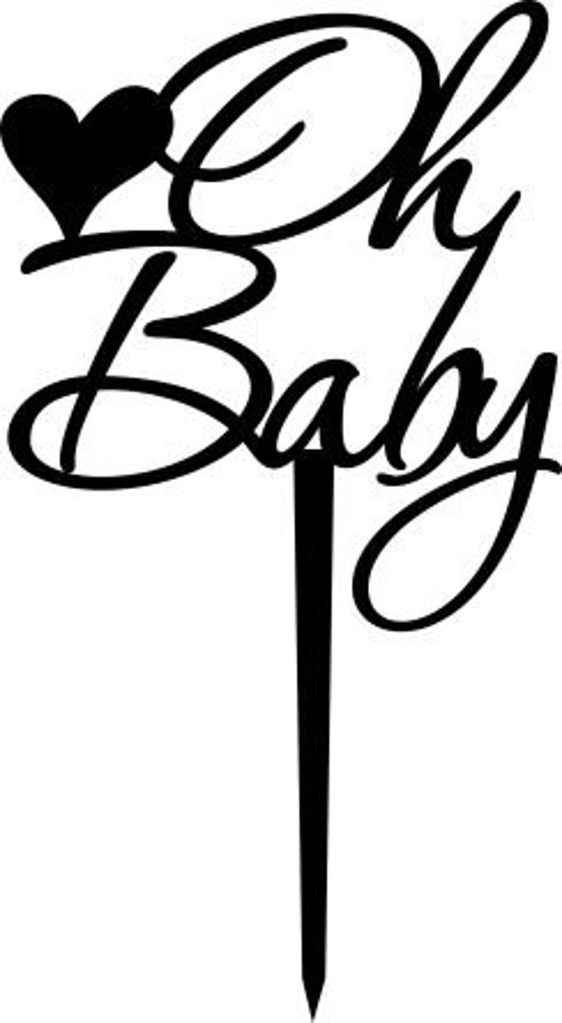 Download Oh baby cake topper svg princess cupcake cake topper svg ...