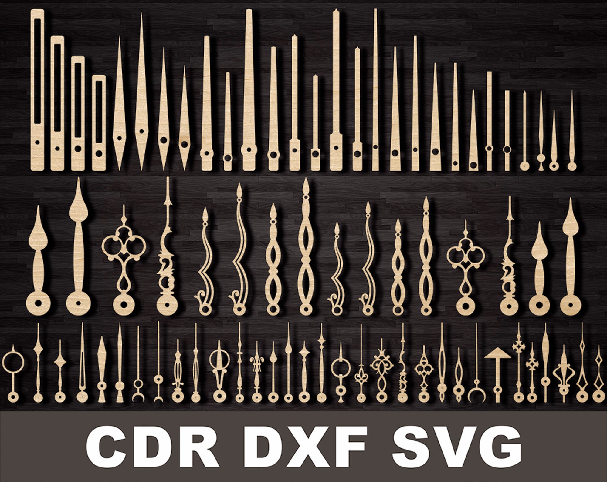 Clock Hands SVG Clock Hand Cdr Clock Arrows Svg Watch Etsy