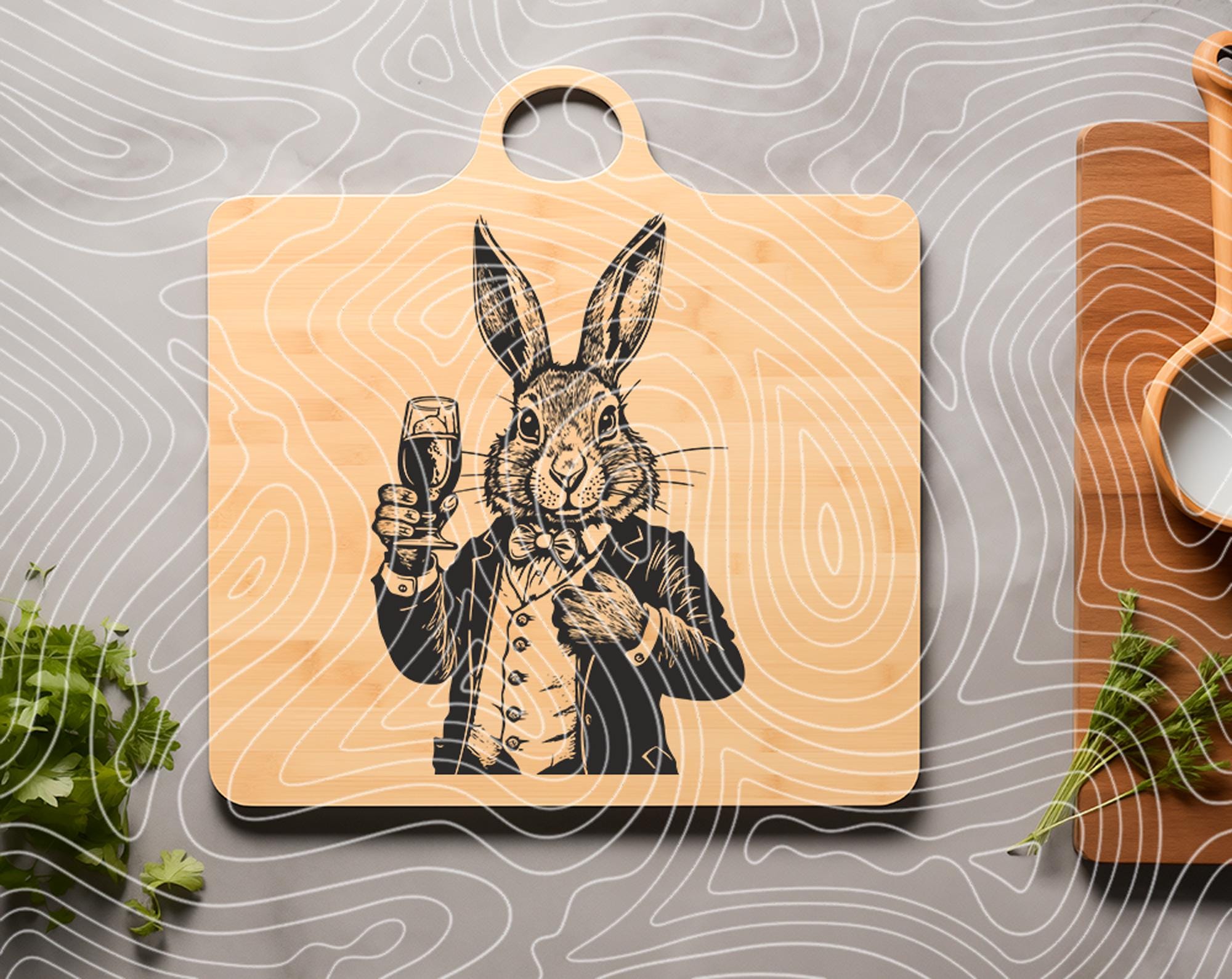 Wine Rabbit Shape Rabbit Drinking Wine SVG, Funny Rabbit Drinking Wine, Playful Animal ...