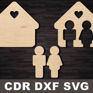 SVG muur thuis sleutelhanger sleutelhouder laser gesneden sjabloon. Cnc-bestand. Sleutelbewaarder Vector svg. CDR-bestanden. CDR Model Sleutelhouder voor hout of multiplex
