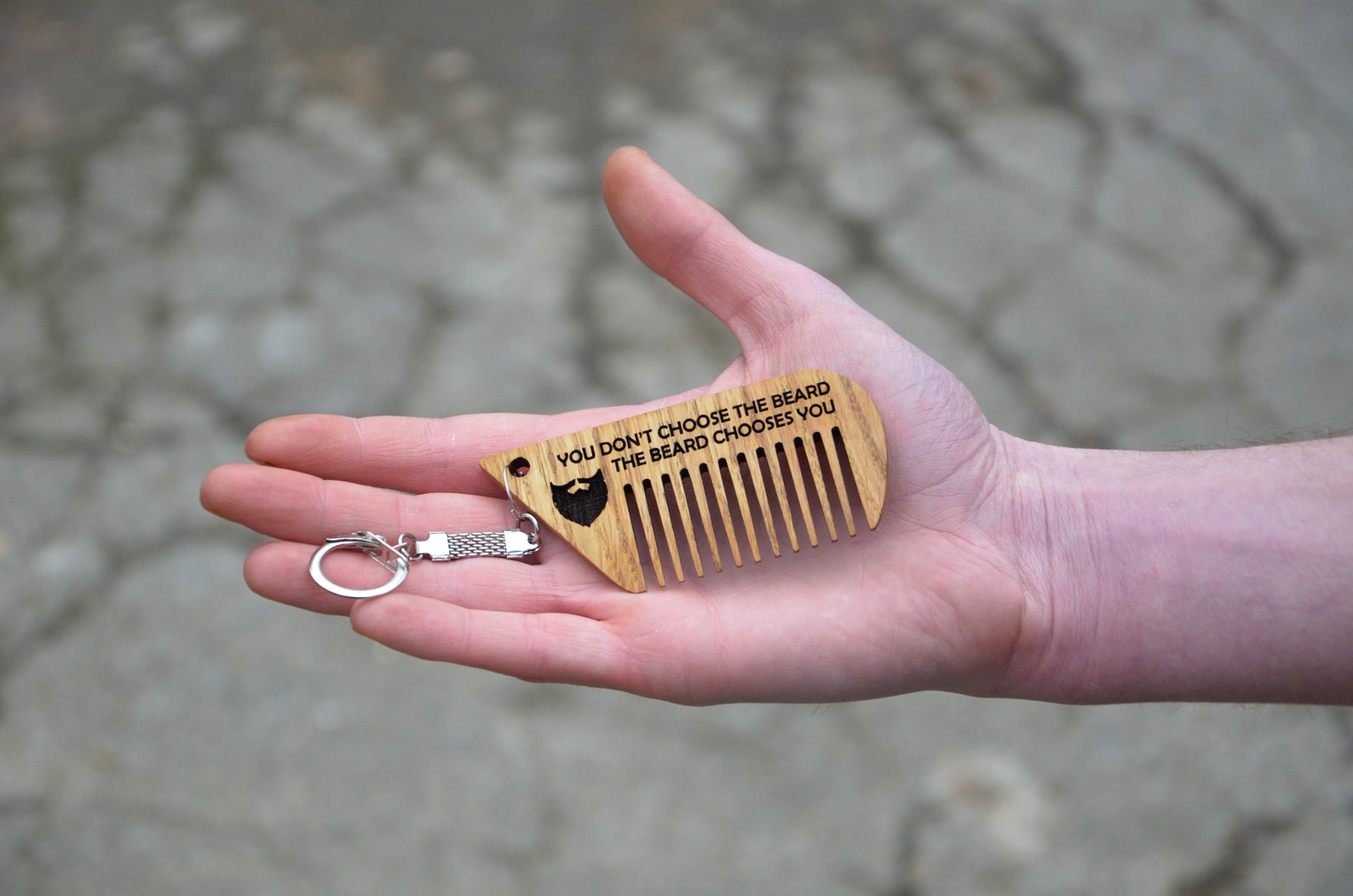 Beard Comb Keychain Svg Cut File Beard Combs Plans for Laser Etsy