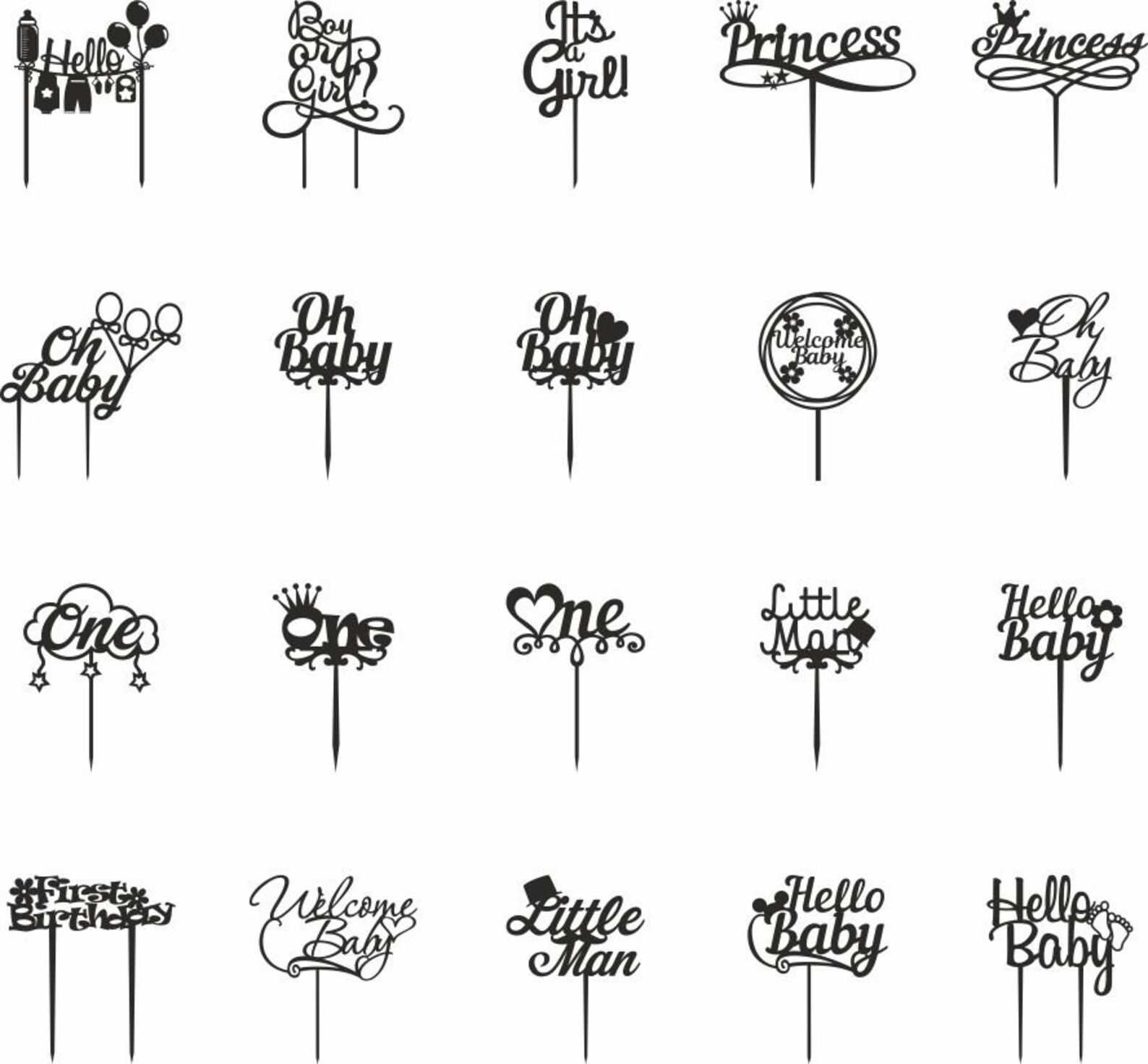 Free Free Princess Cake Topper Svg 304 SVG PNG EPS DXF File