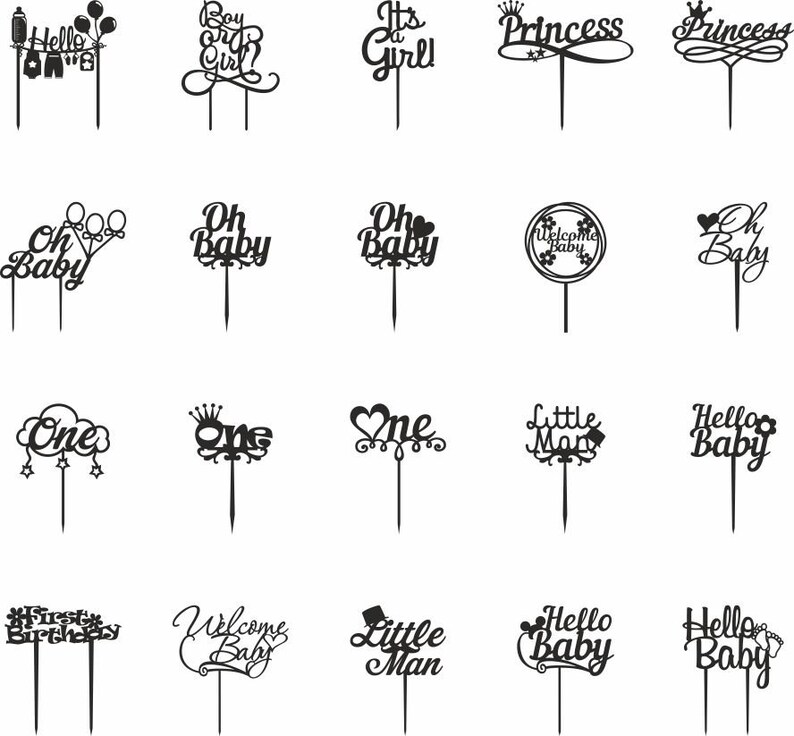 Free Free 190 Princess Cake Topper Svg SVG PNG EPS DXF File