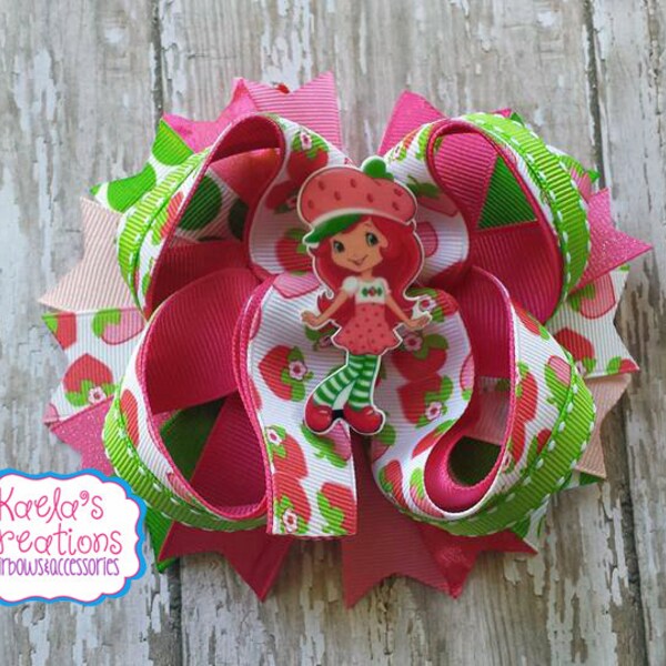 Fragolina Dolcecuore capelli Bow, Fragolina Dolcecuore, Fragolina Dolcecuore compleanno, fragola capelli Bow.