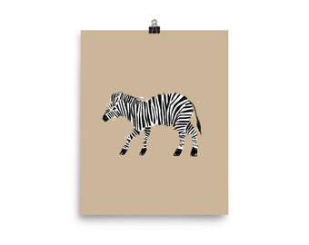 Zebra - Art Print