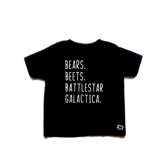 The Office Inspired Toddler T-Shirt Battle Star Galactica Bears Beets