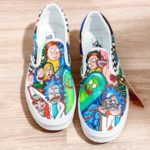 Rick and morty clearance vans high tops