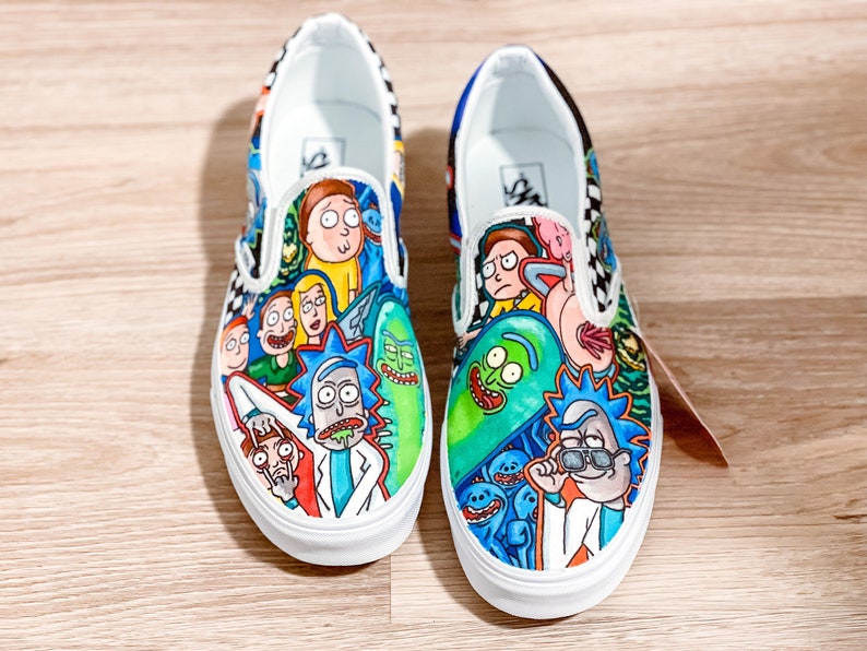 Custom Slip-On Vans 