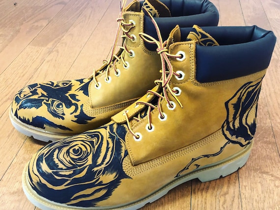 enchufe graduado Sillón Botas Timberland Premium personalizadas de 6 pulgadas - Etsy España