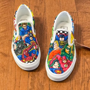 Custom Kids Slip-On Vans