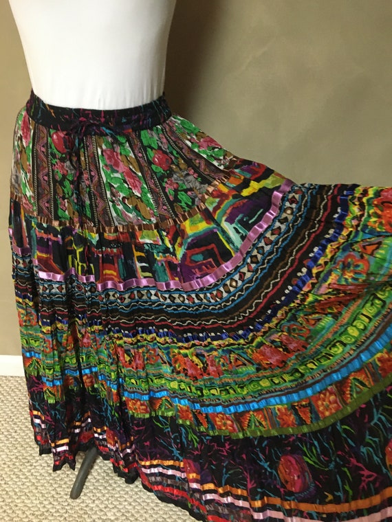 Boho online skirt 80s