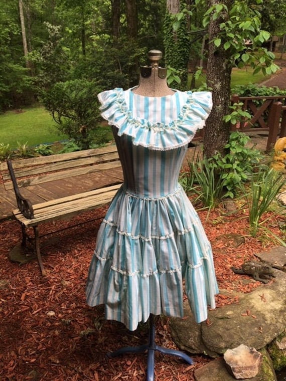 Vintage Rockabilly Square Dance Dress