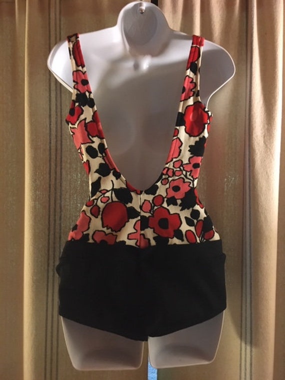 Vintage 1960's One Piece Bathing Suit - image 2