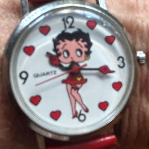 Betty Boop Watch Vintage - Etsy