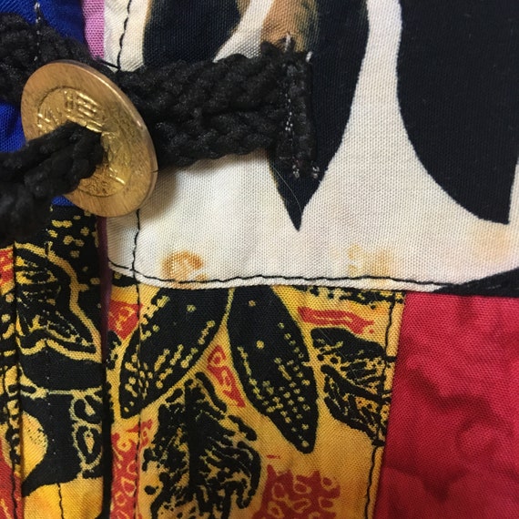 Vintage Batik Fun Light Weight Patchwork Bali Jac… - image 10