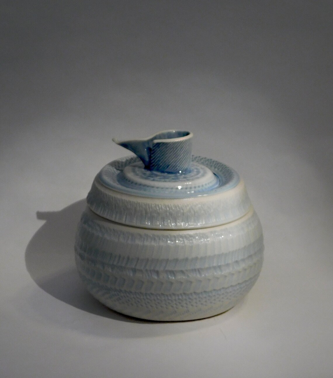 Porcelain Container with Lid Etsy