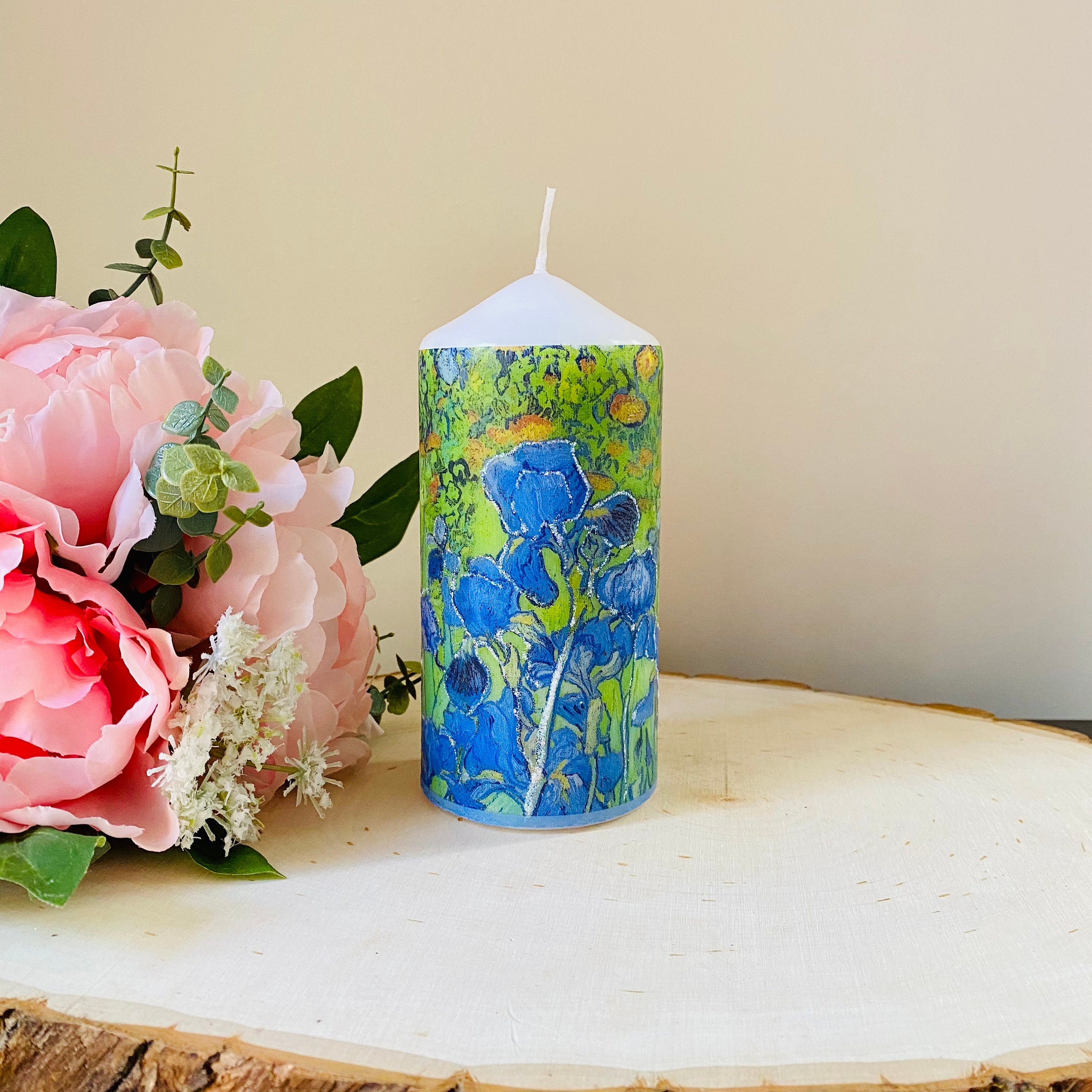 Decorative candle Room Decor Aesthetic Summer Candle Etsy