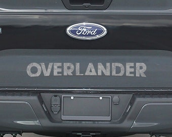 STICKER 28" Topography Overlander | Tailgate Decal Sticker | Waterproof | FREE Shipping