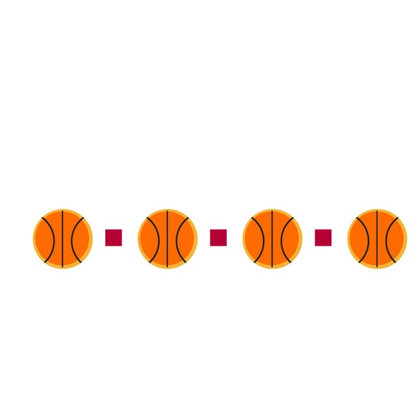Basketball Border Etsy