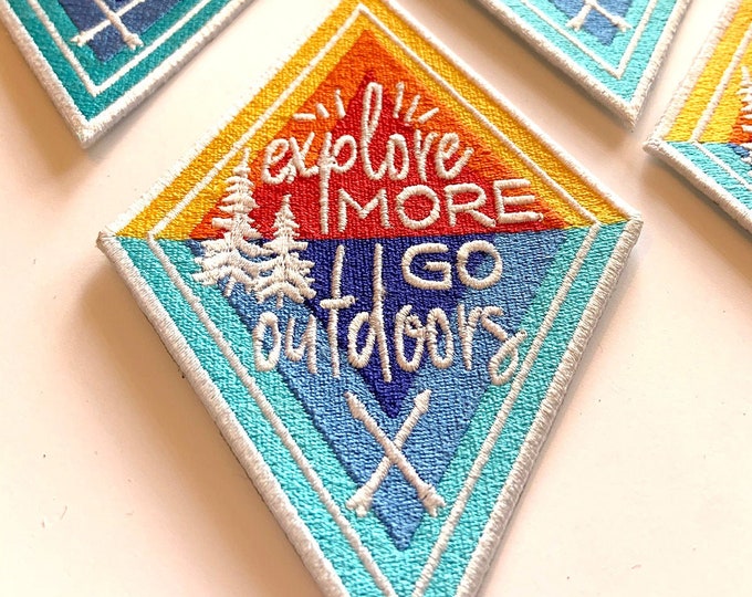 Explorer Patch - Glow in the Dark Iron-on Outer Space Patches - Etsy Canada