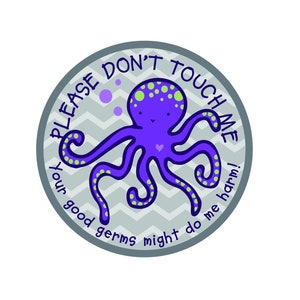 SVG CLIPART Proszę nie dotykać dziecka | Maszyna do cięcia Sztuka | Natychmiastowe pobranie