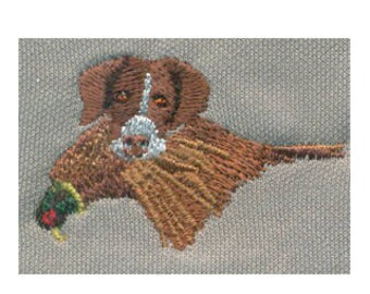 EMBROIDERY Hunting Dog and Grouse Bird | Instant Digital Download