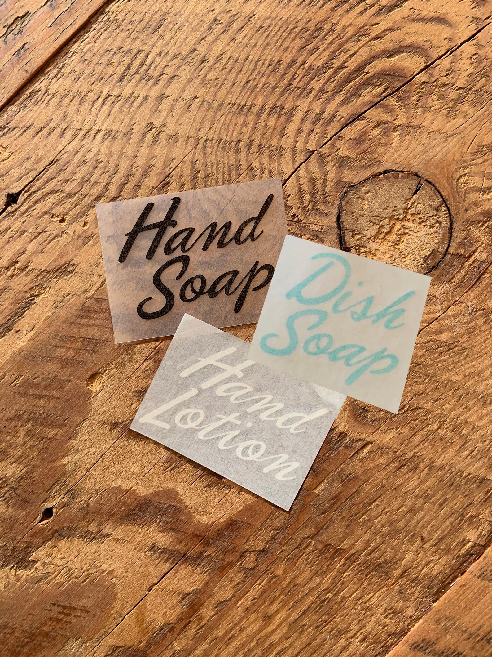 STICKER 1 Hand or Dish Soap or Lotion Hand Soap 2.5W x Etsy
