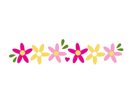 Featured image of post Cute Floral Border Svg