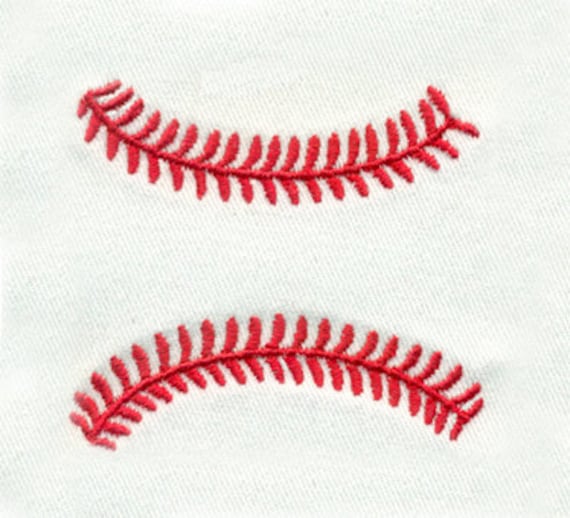 Baseball stitches or softball stitches sport embroidery design  etsy Baseball stitches or softball stitches sport embroidery design  etsy