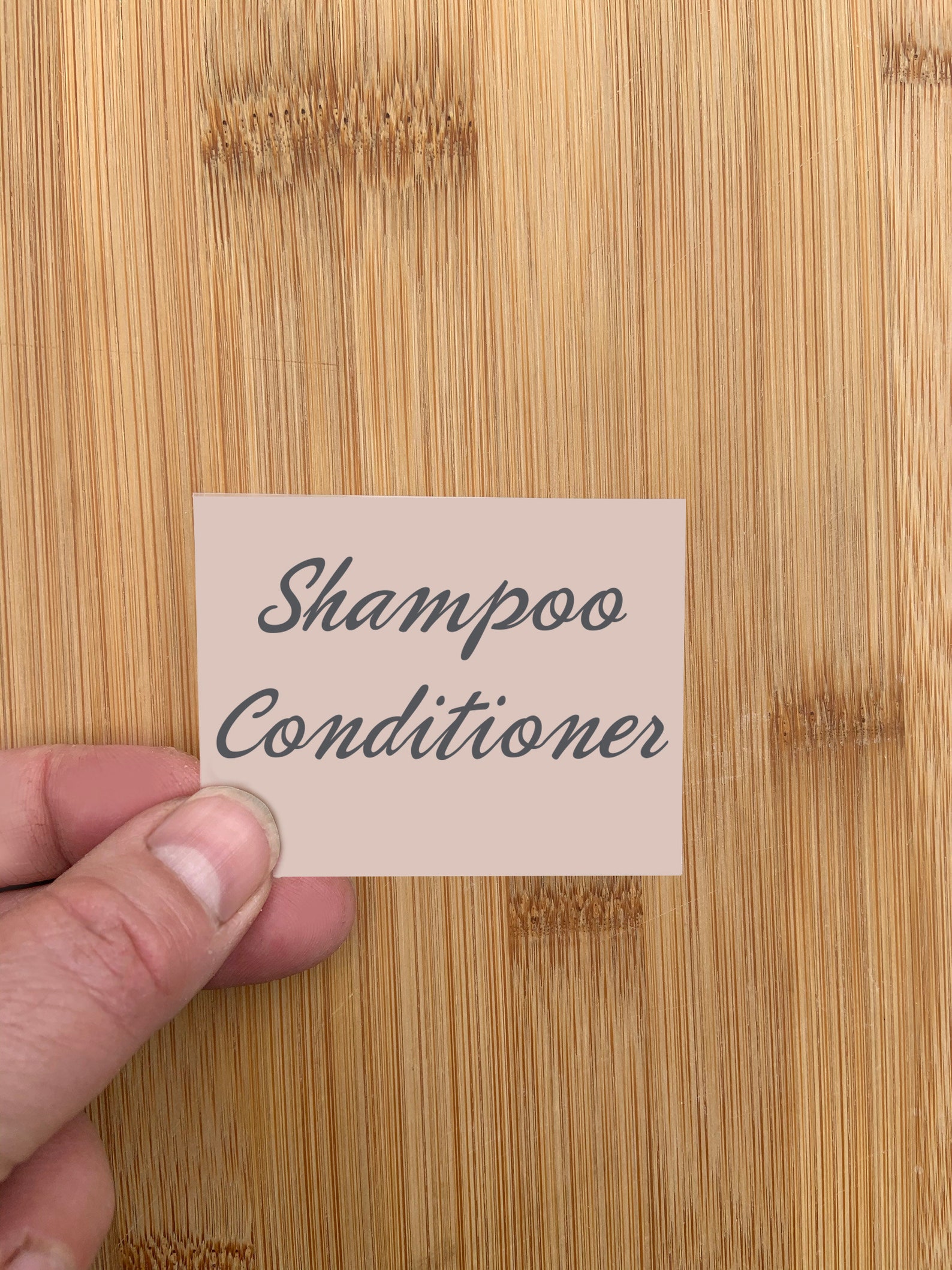 Handmade Shampoo Sticker STICKER 1 Beauty Products | Shampoo | Conditioner | Hair Oil | Body ...