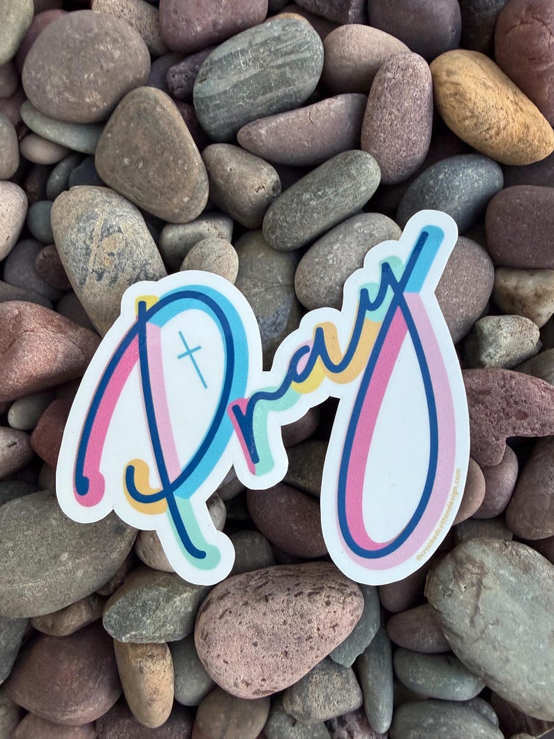 STICKER Pray | 4