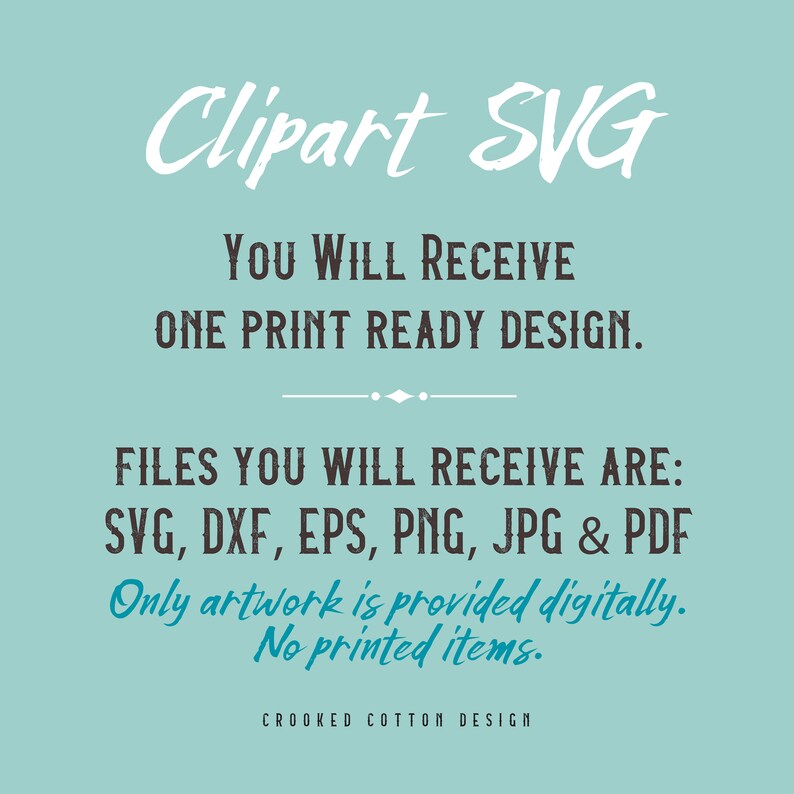 CUSTOM ORDER SVG Clipart Cutting Machine Art Digital | Etsy