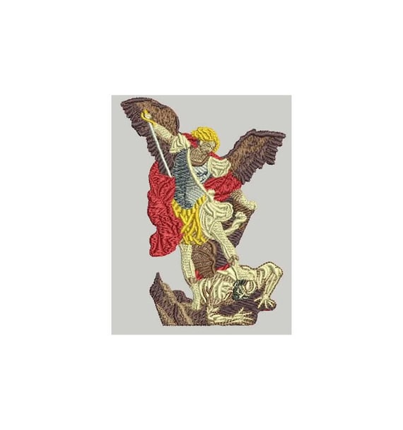 EMBROIDERY Saint Michael the Archangel | Catholic Religious