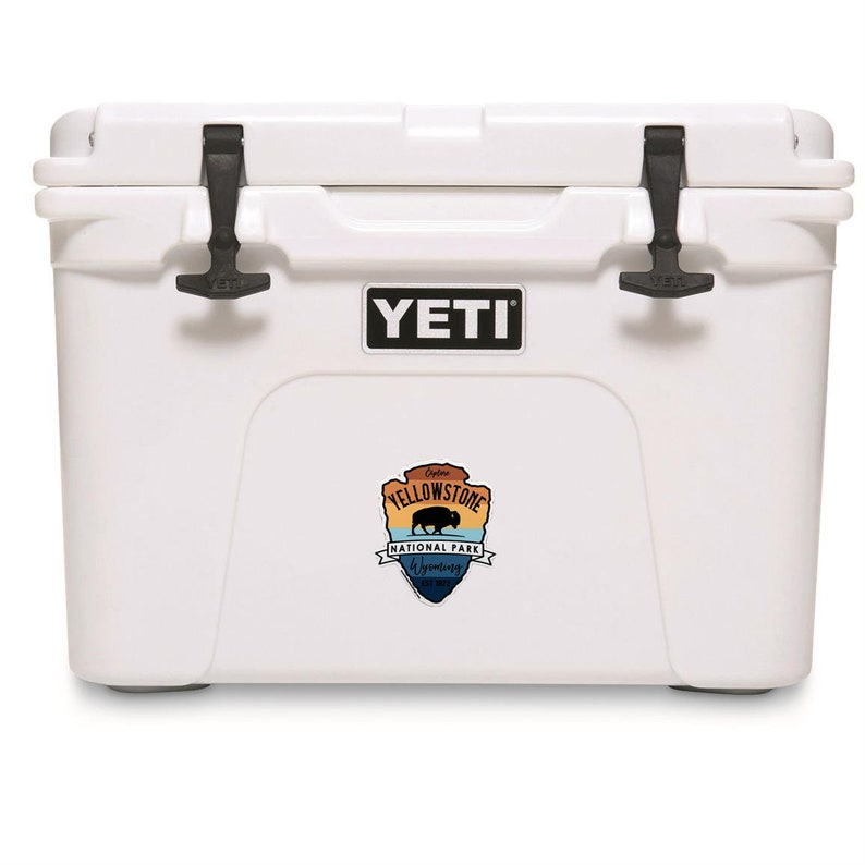 STICKER 1 Yellowstone National Park Wyoming Bison Waterproof 2 sizes FREE Shipping image 9