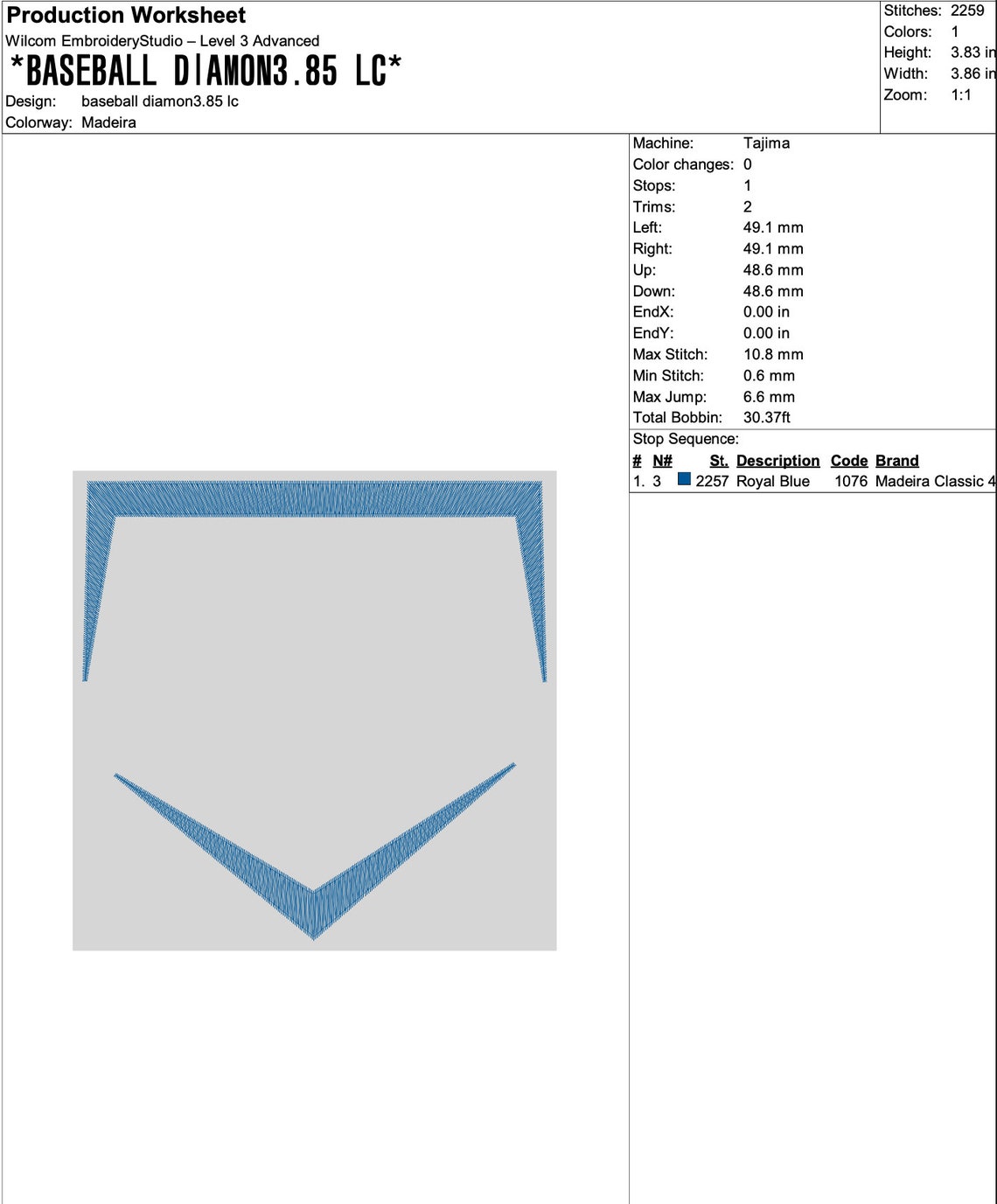 EMBROIDERY 3.85