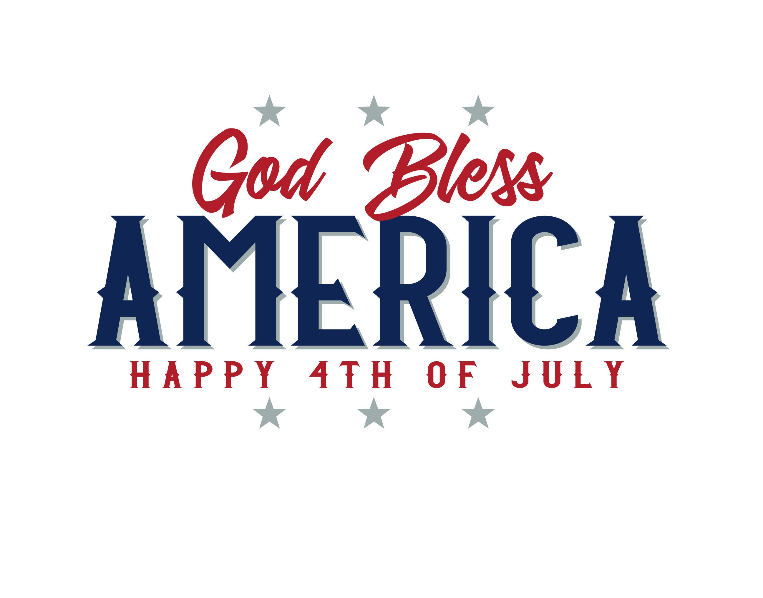 god bless fourth of july